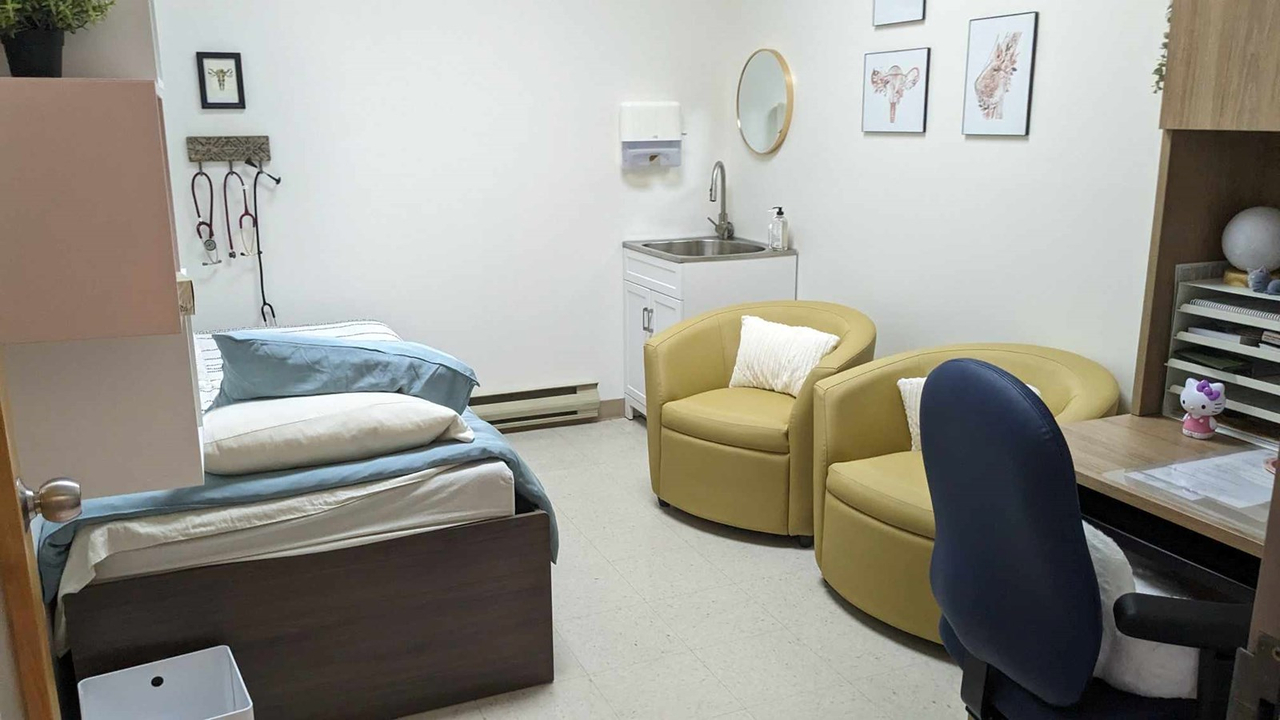 A midwife service offered to pregnant women in Vaudreuil-Soulanges