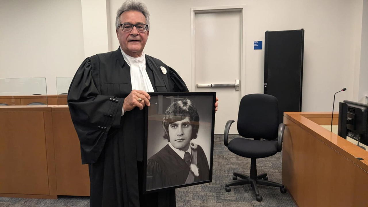 Les 50 ans de Barreau de Me Jacques Vinet soulignés au Palais de justice