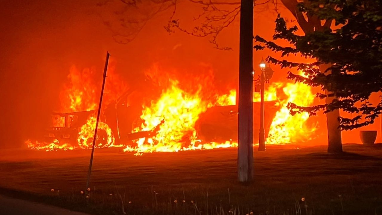 Incendie suspect à Saint-Zotique