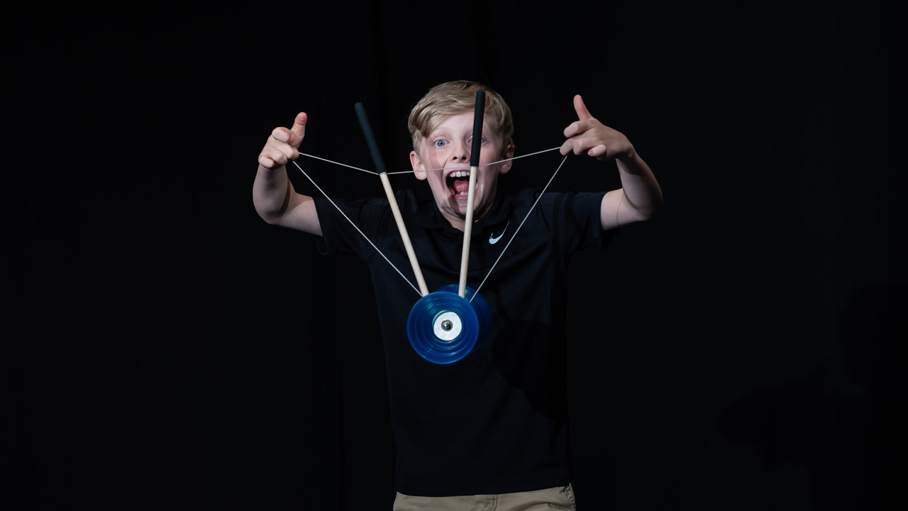 En 3e place, Louis Huneault, élève de 5e année à l’école Omer-Séguin. Catégorie cirque