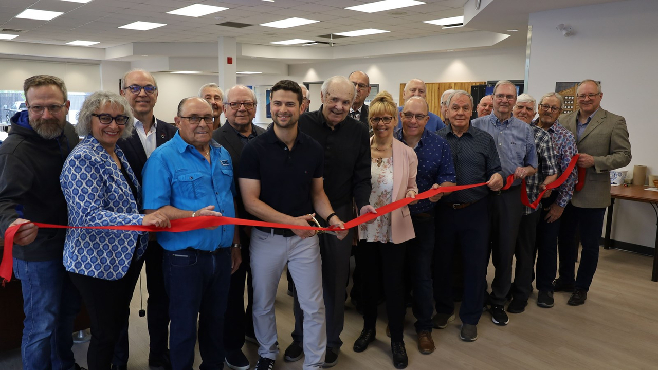 Nouvelles installations pour le Club des amis de Valleyfield