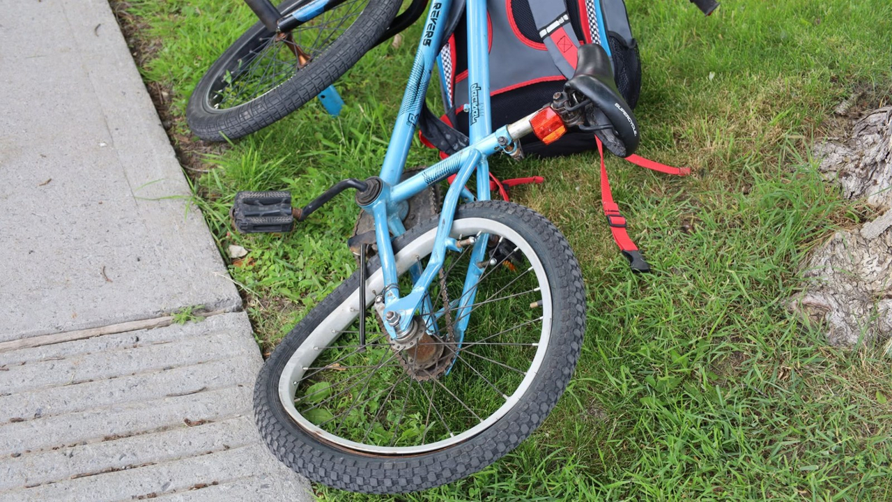 Un cycliste impliqué dans une collision plus tôt ce lundi
