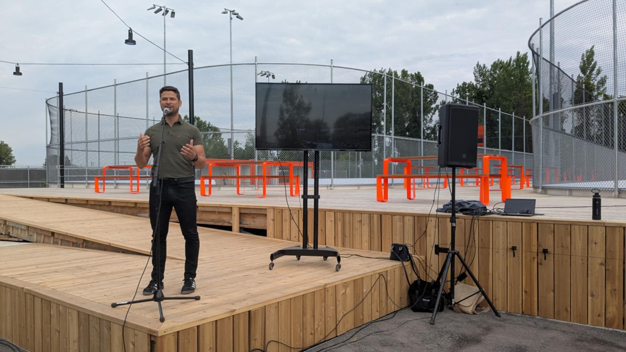 Salaberry-de-Valleyfield dévoile son nouveau parc multisports à 30M $