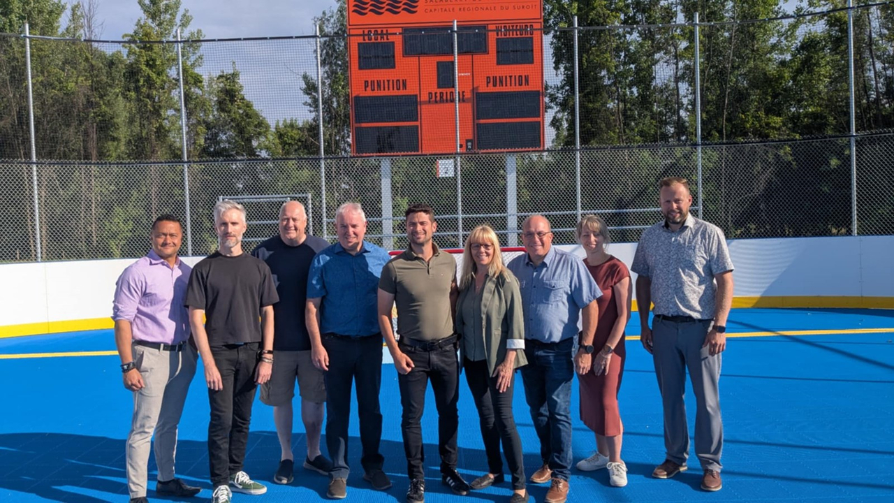 Salaberry-de-Valleyfield dévoile son nouveau parc multisports à 30M $