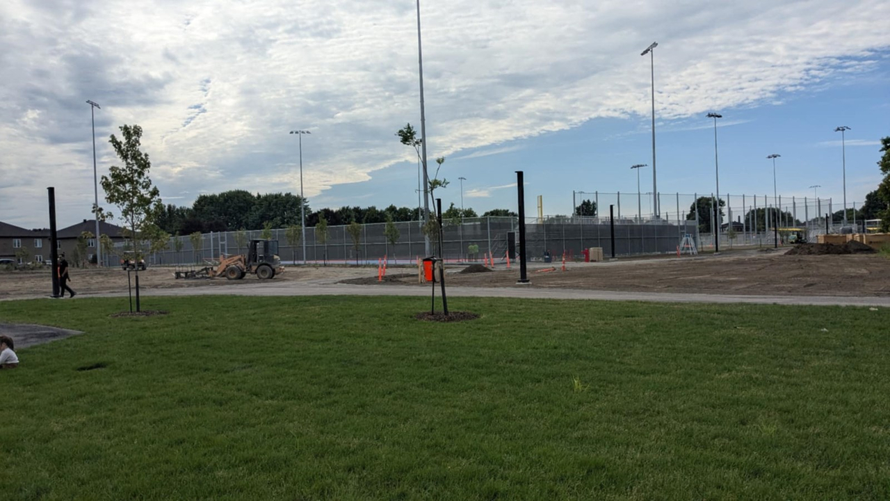 Salaberry-de-Valleyfield dévoile son nouveau parc multisports à 30M $