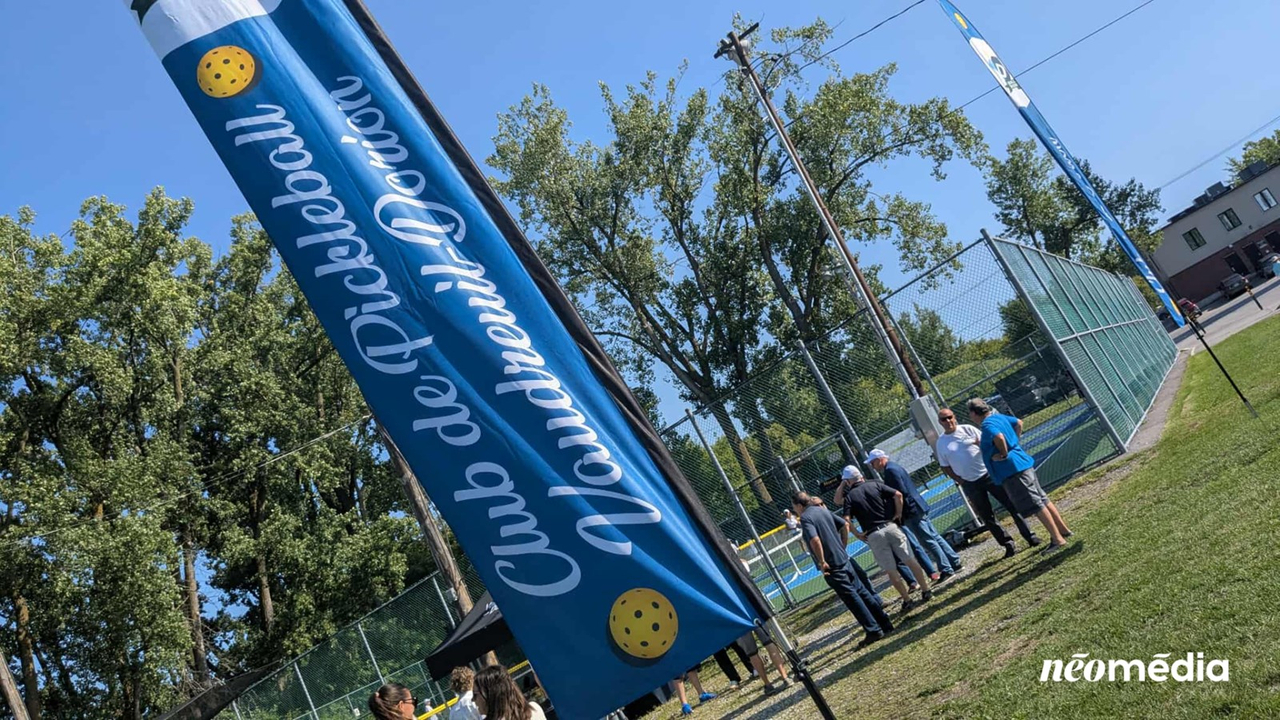 EN VIDÉO | Des nouveaux terrains de pickleball inaugurés à Vaudreuil-Dorion