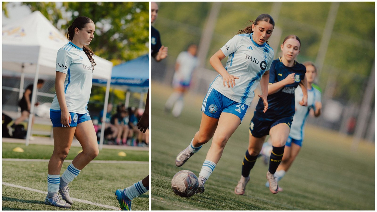 De Lakeshore à l’académie du CF Montréal : l’ascension d’Aaliyah Picquet
