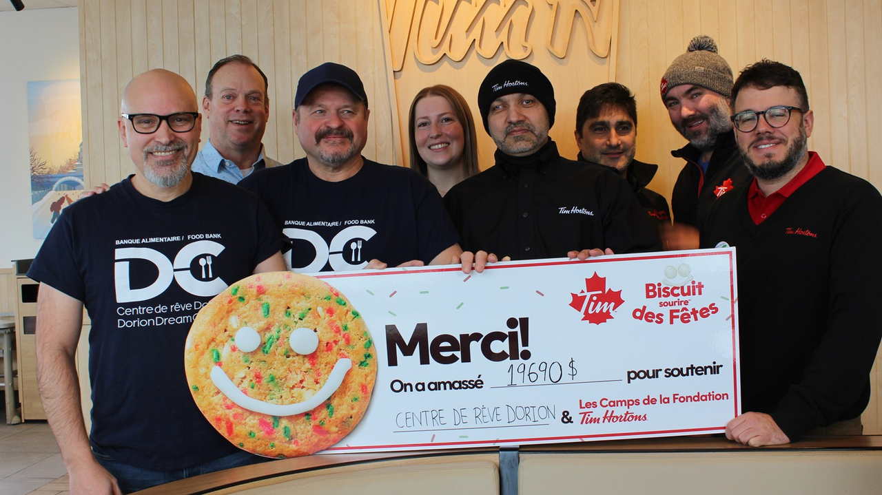 Le Centre de Rêve Dorion reçoit près de 10 000 $