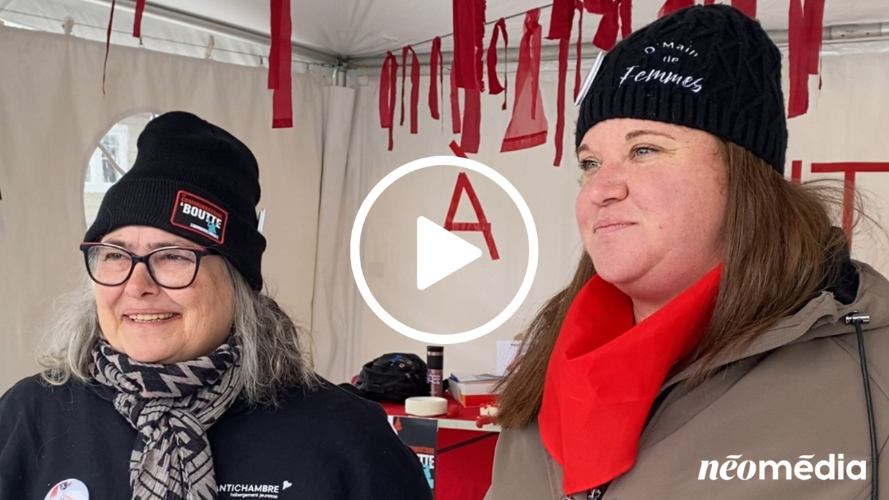EN VIDÉO | Le communautaire à boutte entame sa grève