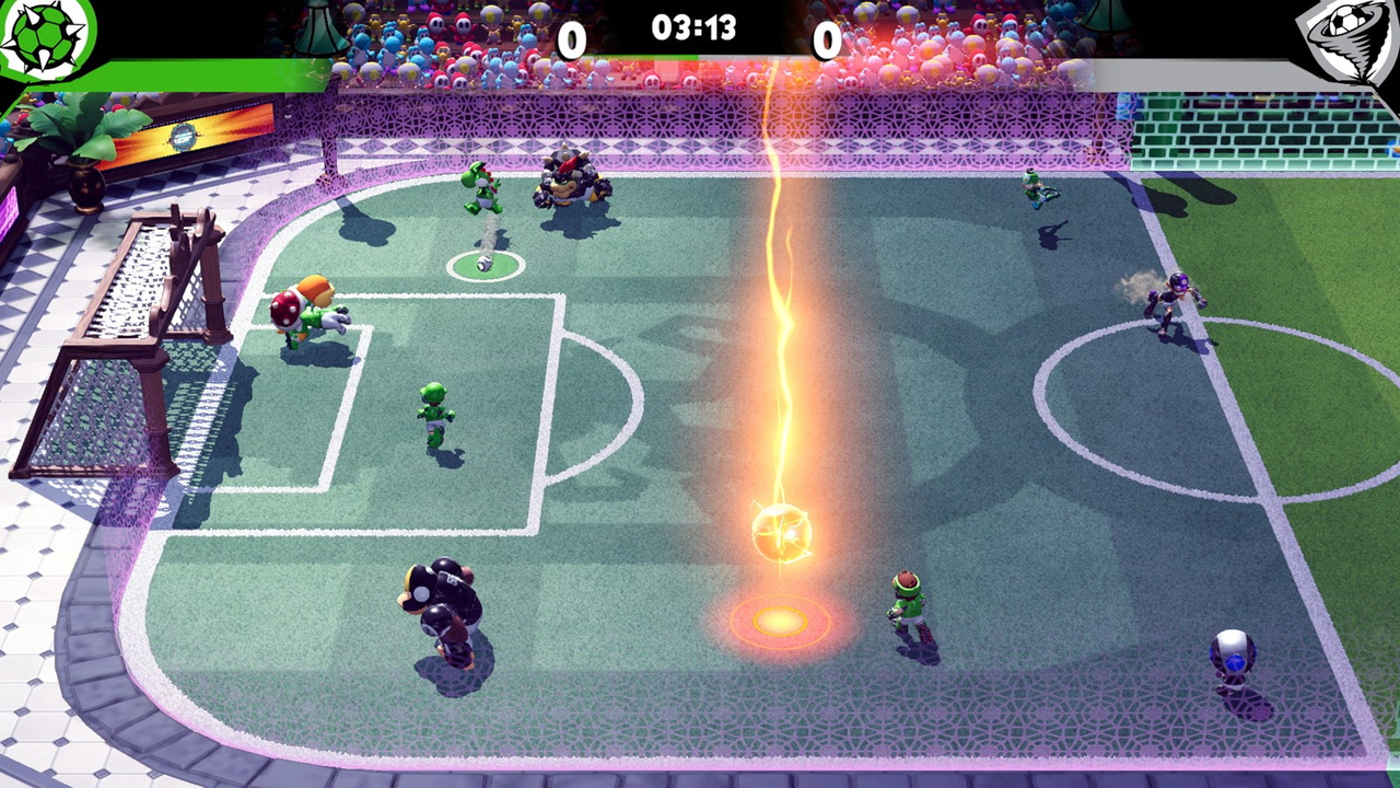Facile le soccer sur une console... Essayez Mario Strikers : Battle League