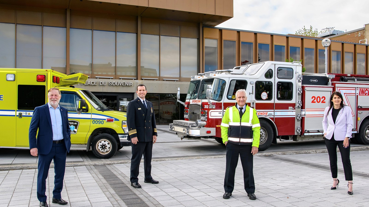 Implantation du service des pompiers premiers répondants à Laval