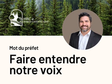 Faire entendre notre voix