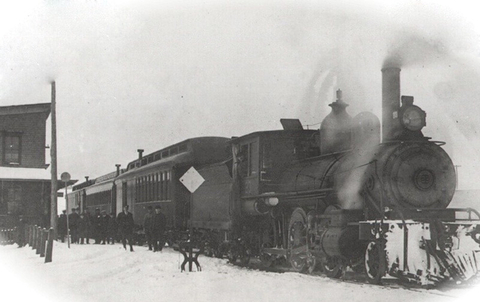 Gare de St-Georges en 1907