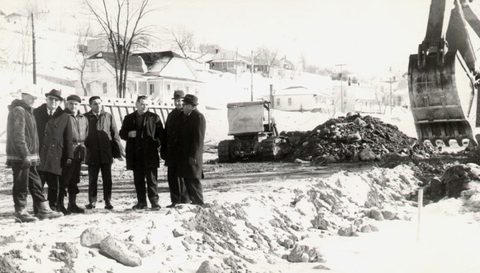 Construction du quai