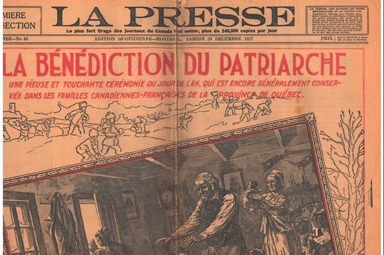 La bénédiction paternelle du Jour de l’An