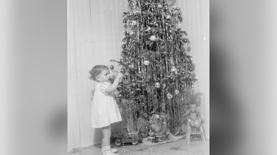 Le temps des fêtes dans les années 1950