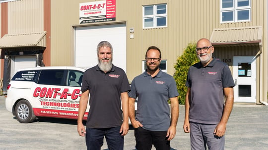 Employés depuis plus de 20ans, ils reprennent Contact technologies