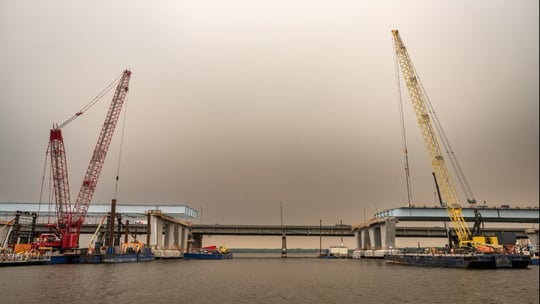 Déplacement du chenal de navigation sur le pont de l’Île-aux-Tourtes