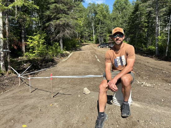 Un nouveau sentier de vélo de montagne se prépare