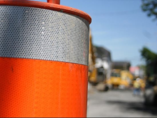 Travaux d'asphaltage à Chicoutimi et fermeture du pont Kénogami
