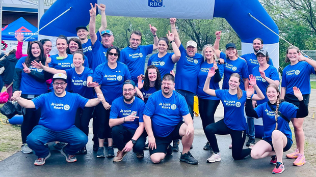 Une première course réussie pour le club Rotary de Saint-Georges