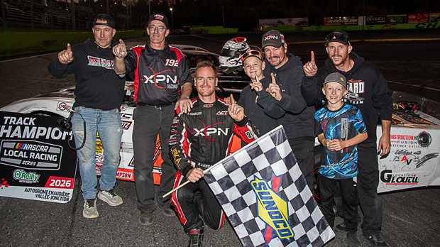Les champions couronnés à l’Autodrome Chaudière