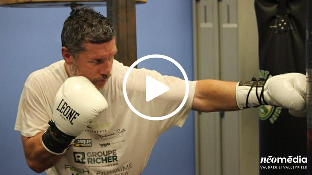 EN VIDÉO: un coup d’oeil à l'entraînement de Francis Lafrenière