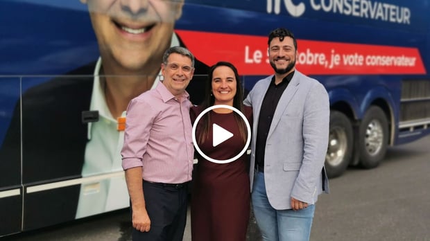 Une journée «toute en Beauce» pour Éric Duhaime