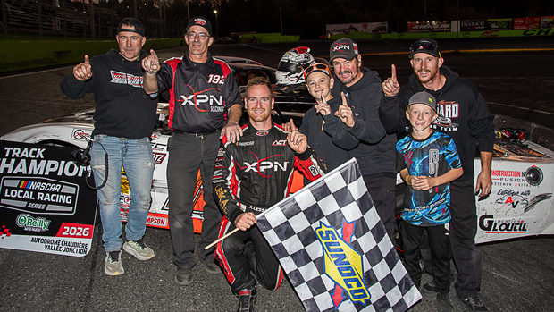 Les champions couronnés à l’Autodrome Chaudière