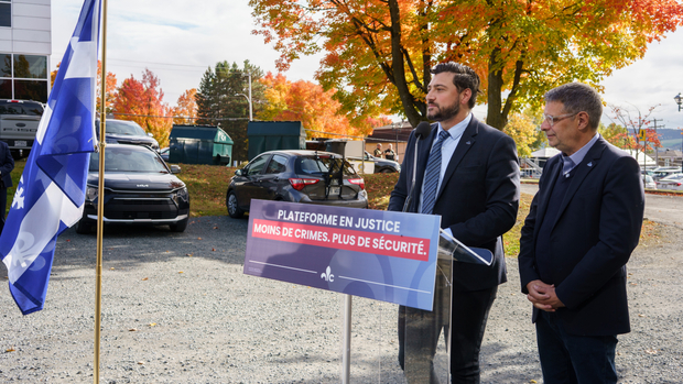 Le Parti conservateur du Québec présente sa plateforme en matière de justice et de sécurité publique