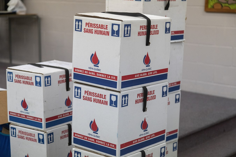 Les collectes de sang en octobre