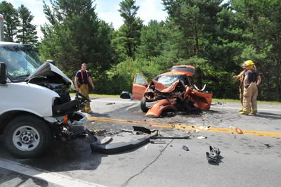 Vidéo : Deux blessés à Saint-Charles-Borromée