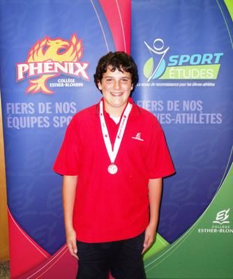 Médaillé de bronze au golf