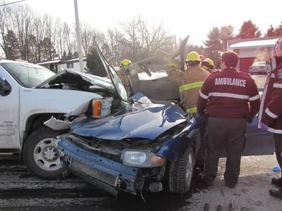 Cinq blessés à Crabtree