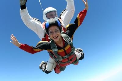 Des parachutistes qui dérangent