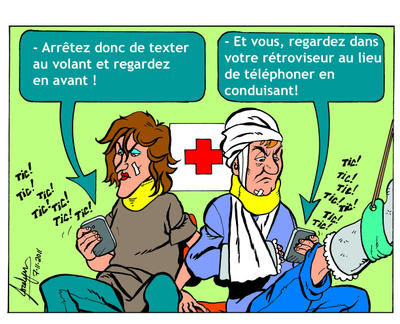 Caricature du 9 novembre 2011