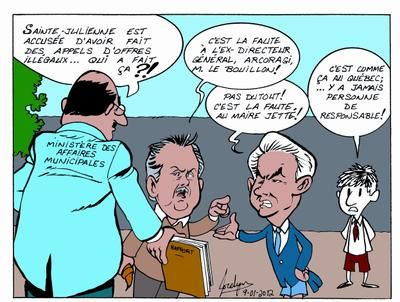 Caricature du 11 janvier 2012