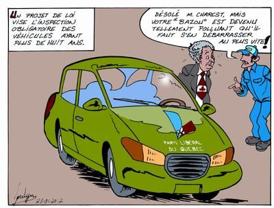 Caricature du 25 janvier 2012