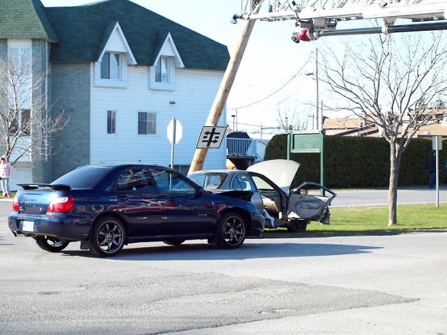 Un blessé à Saint-Charles Borromée