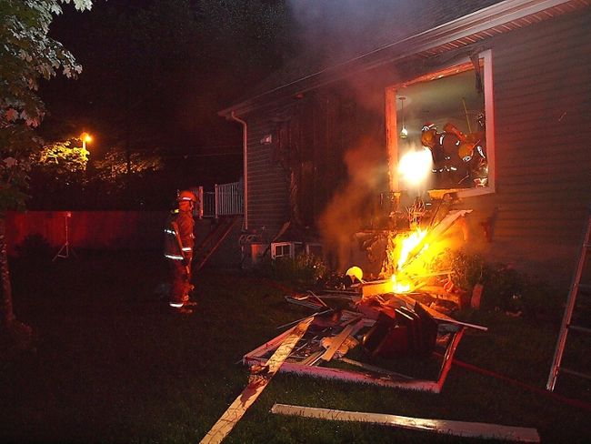 Un incendie ravage une résidence