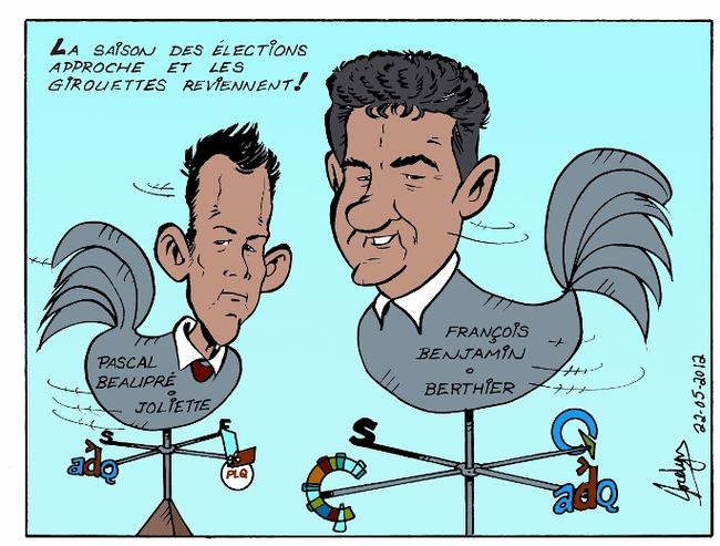 Caricature du 30 mai du Journal de Joliette
