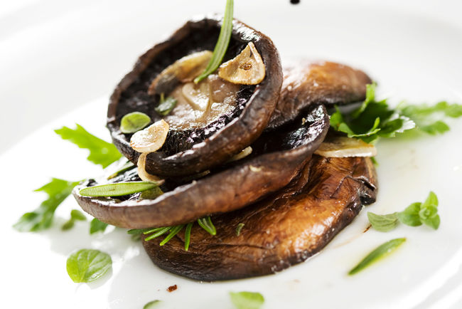 Portobello grillés au balsamique