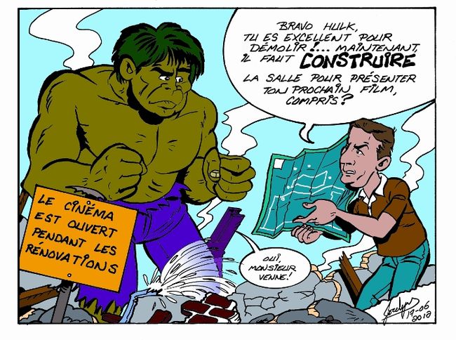Caricature du Journal de Joliette du 20 juin 2012