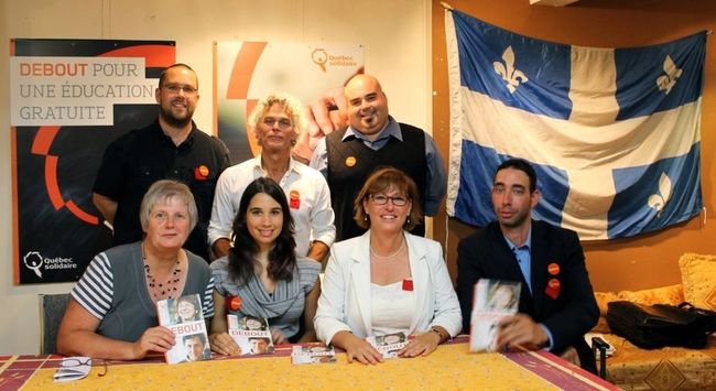 Québec Solidaire présente ses candidats lanaudois