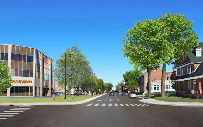 Un centre-ville revampé
