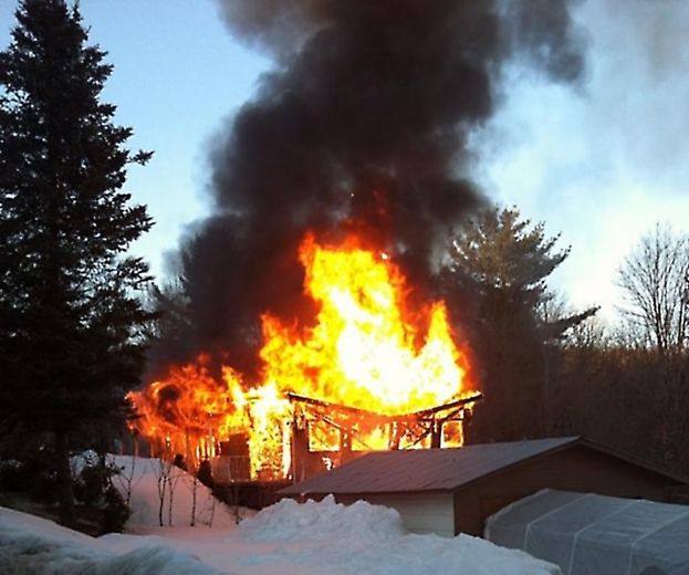 L’incendie cacherait des plants de pot