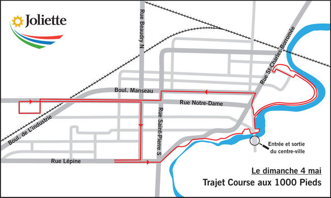 bouger en toute sécurité à Joliette