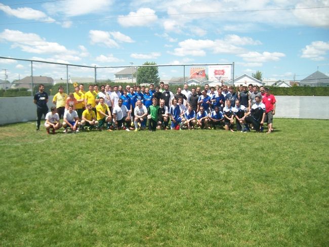 Un tournoi de soccer rapide a eu lieu à Saint-Paul
