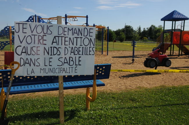 La  municipalité ferme un parc