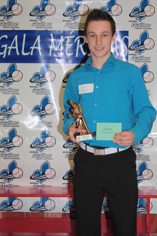 Gala régional de baseball Québec : Cinq trophées pour le nord de Lanaudière